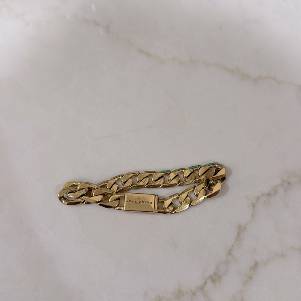 Jenny Bird Walter Gold Chain Bracelet